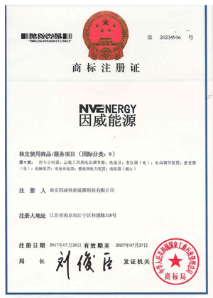 商標(biāo)證書