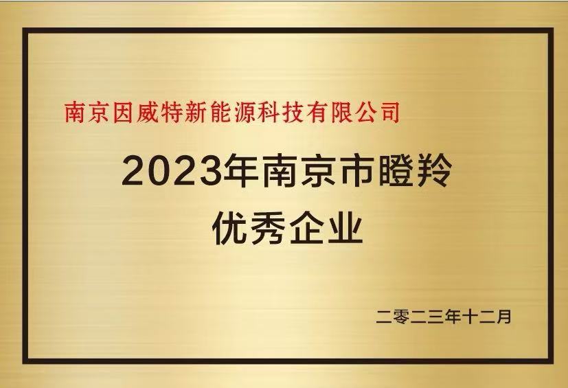 南京市瞪羚優(yōu)秀企業(yè)